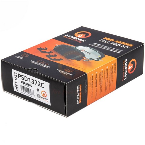 PRO-SERIES Disc Brake Pad Set - REAR - #PSD1372C - Image 4