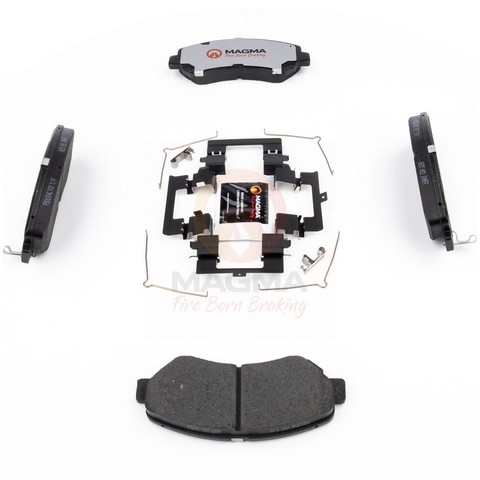 PRO-SERIES Disc Brake Pad Set - FRONT - #PSD1374C - Image 3