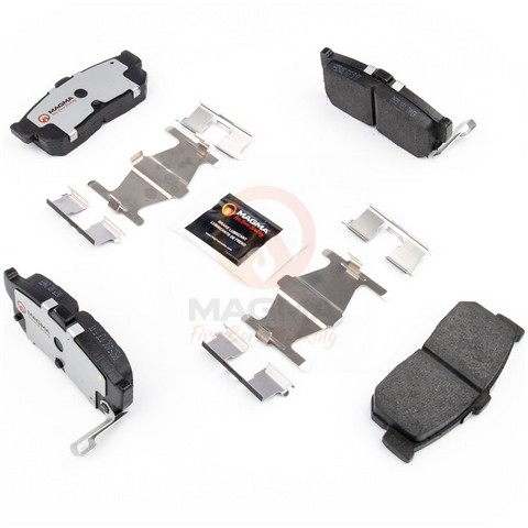PRO-SERIES Disc Brake Pad Set - REAR - #PSD540C - Image 2
