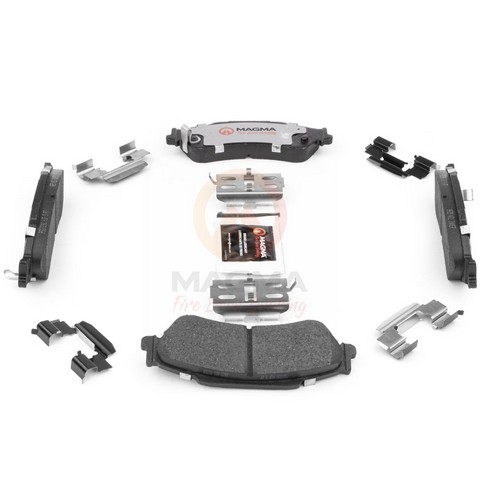 PRO-SERIES Disc Brake Pad Set - REAR - #PSD729C - Image 3