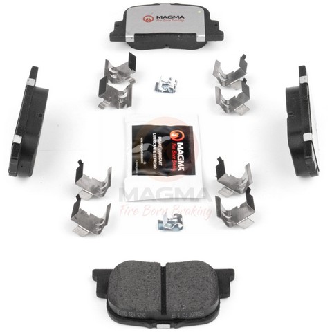 PRO-SERIES Disc Brake Pad Set - REAR - #PSD835C - Image 3