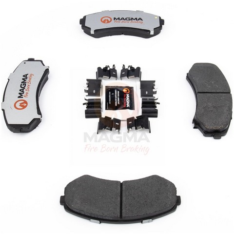 PRO-SERIES Disc Brake Pad Set - FRONT - #PSD867C - Image 3