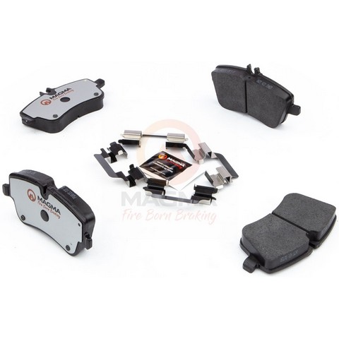 PRO-SERIES Disc Brake Pad Set - FRONT - #PSD872C - Image 2